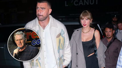 “Hope to see Taylor Swift cry!” Travis Kelce and girlfriend get cursed by comedian Michael Rapaport