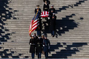 Ford and Mondale are gone but their eulogies for Carter are read