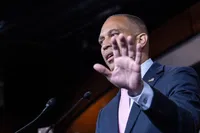 Jeffries claims 79 lawsuits against Trump are ‘actually winning in court’