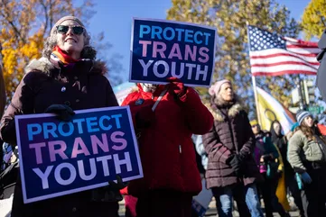 Judge deals temporary blow to Trump transgender youth order