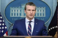 Hegseth denies Pentagon launching spending cuts in sharp rebuke of Biden DOD