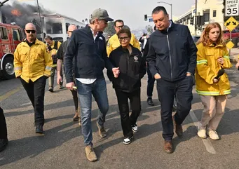 Newsom worries about new wildfire after National Weather Service alert