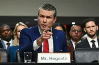 Hegseth defends Christian tattoos in Senate hearing