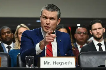 Hegseth defends Christian tattoos in Senate hearing