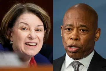 Klobuchar claims Trump administration makes Eric Adams a ‘political pawn’