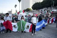 Pro-illegal immigrant protesters block highway in Los Angeles