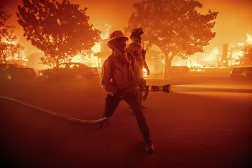 The LA fires were man-made, but not like they say