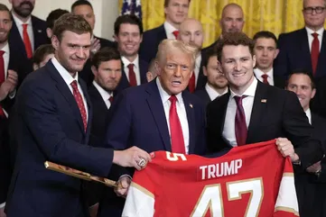 Trump compares Florida Panthers Stanley Cup run to his 2024 campaign