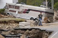 North Carolina officials issue warning after Helene-battered community suffers setback