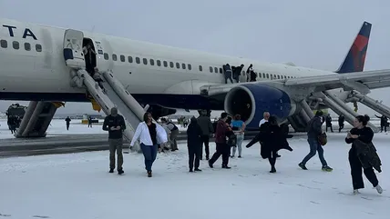 Delta Jetliner Aborts Takeoff in Atlanta; Passengers Use Emergency Slides