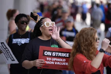 Hospitals with staff represented by major liberal union had worse patient outcomes