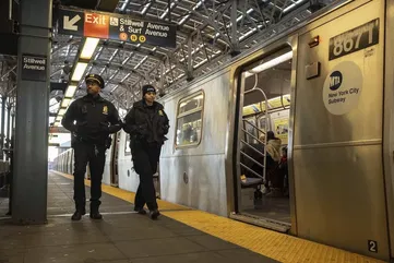 NYPD begin overnight patrols of subway in renewed safety effort