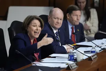 Kash Patel hearing devolves into shouting match after Amy Klobuchar goes over time