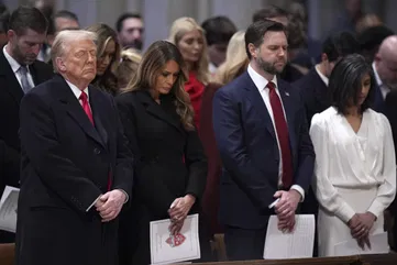 Bishop tells Trump to be ‘humble’ and ‘show mercy’ during national prayer service