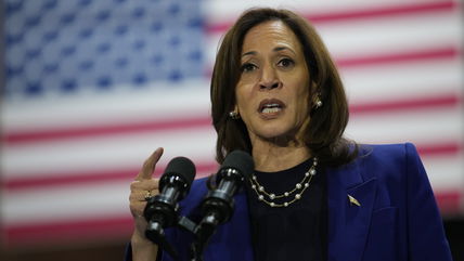 Kamala Harris says Trump’s comment on women ‘is offensive to everybody’