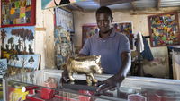 Senegalese artisans in the spotlight as they exhibit for the first time at a prestigious art event