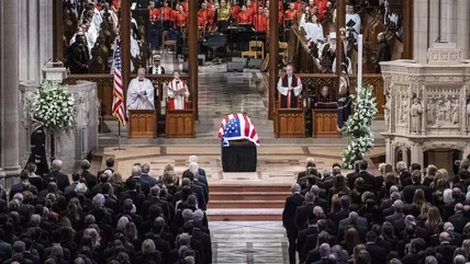 President Biden, Ambassador Andrew Young honor Jimmy Carter at Washington funeral