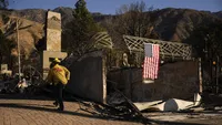 Winds, arsonists complicate fight against LA-area wildfires as crews report progress