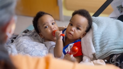 Twin boys born conjoined celebrate 1st birthday after separation surgery