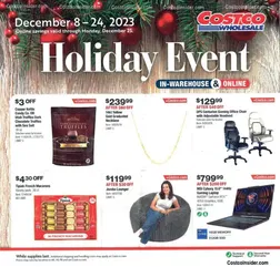 Costco Holiday Event Coupons – December 2023