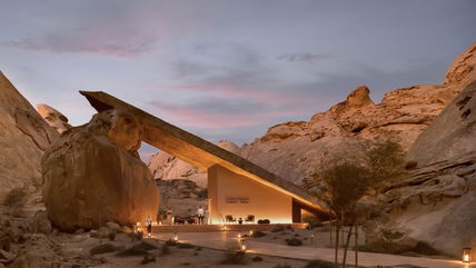 The Desert Rock Luxury Resort Is A Stunning Saudi Arabian Mountain Oasis