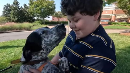 Hero Dog Saves 11 Year-Old Boy Trapped In Mudslide During Hurricane Helene