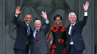 The Obamas, VP Harris and King family mourn death of former President Jimmy Carter