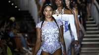 Olympian Jordan Chiles makes her runway debut at New York Fashion Week