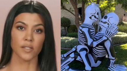 Kourtney Kardashian Gets Backlash For ‘Tacky’ Halloween Decorations – ‘Kids Can See Those…’