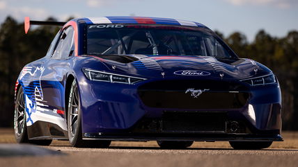 The Ford Mustang Mach-E Is A NASCAR Race Car Now