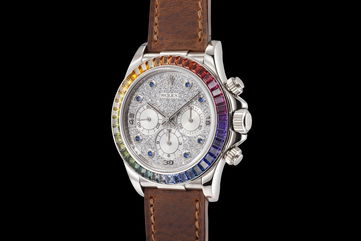 Why This Prototype Rolex ‘Rainbow’ Daytona Could Sell For Millions