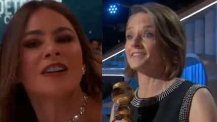 Sofia Vergara Shouts At Jodie Foster From Her Seat After Losing Golden Globe To Her – ‘Give Me One!’