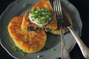 These Stuffed Potato Pancakes Are the Comfort Food You’ve Been Craving