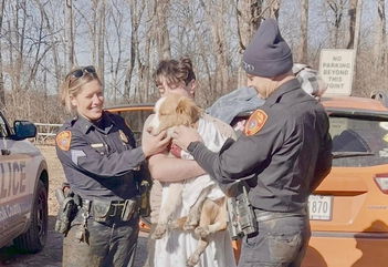 Long Island man rescued from chest-high mud trying to save his dog