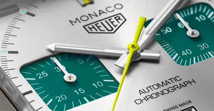 Tag Heuer Nods To Racing Heritage With Monaco Chronograph In Racing Green