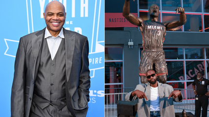 ‘They gotta take that thing down’ Charles Barkley says of Dwyane Wade’s new statue