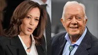 Harris returns love to ‘extraordinary’ Jimmy Carter with eulogy after winning his vote in 2024 election