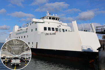 New ferryboat begins its first voyages between Port Jeff and Bridgeport