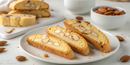 Almond Biscotti Slices