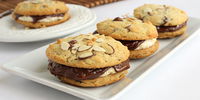 Almond Joy Sandwich Cookies