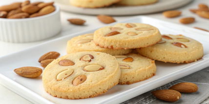 Almond Shortbread Cookies