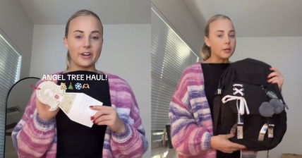 The Christmas Presents She Got Her Angel Tree Kid Caused A Stir, With People Bashing Her For Not Buying A $150 Backpack