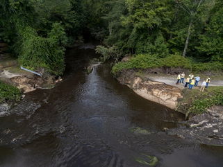 Suffolk County announces plans to rebuild dam at Blydenburgh County Park