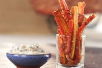 Easy Baked Carrot Fries Recipe – Crispy, Savory & Addictive