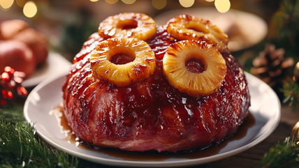 Baked Ham with Brown Sugar and Pineapple Glaze Recipe: A Christmas Classic (With some extra twists if you’re feeling adventurous)