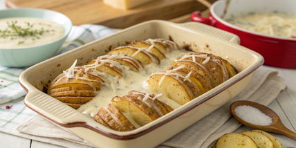 Baked Potatoes with Cheese