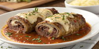 Beef Rolls with Cheese