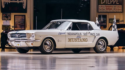 Bill Ford Owns The Last 1964 Indianapolis 500 Ford Mustang Pace Car That Was Missing For Decades