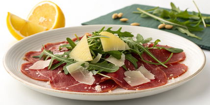 Bresaola with Arugula and Parmesan