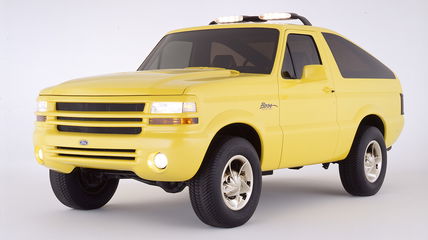 The 1992 Ford Boss Bronco Concept Predicted The Tesla Cybertruck In This Way